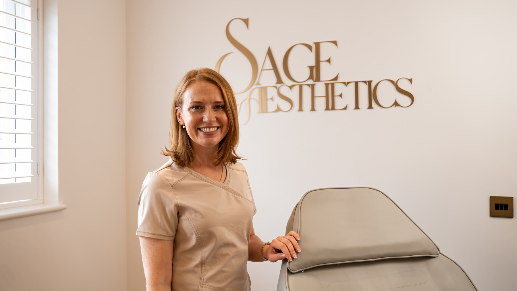 Sage treatment room in Dorridge